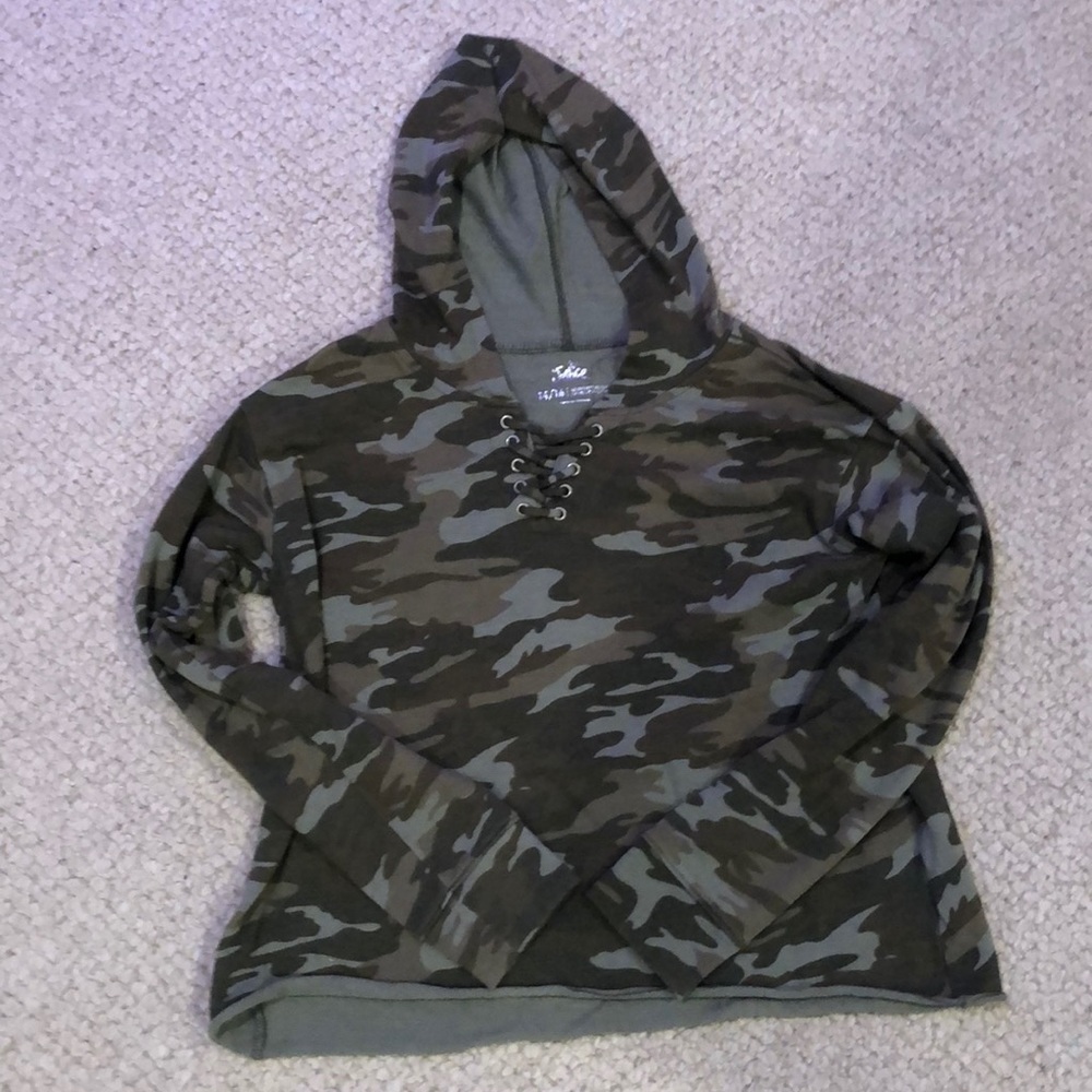 camo sweatshirt/shirt hoodie